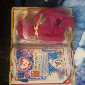 McDonald's Teenie Beanie Baby Millennium Bear